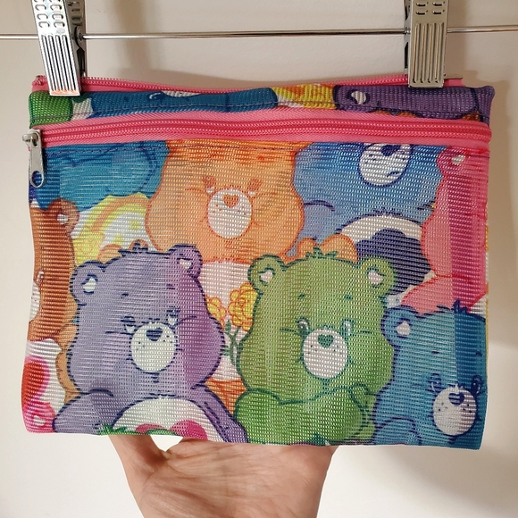 Care Bears Small Mesh Zipper Bag - Picture 3 of 5